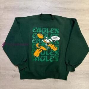 Garfield Philadelphia Eagles For Fans Sweatshirt Retro